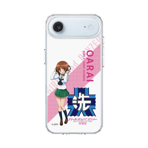 スリムプロテクションケース［ ガールズ＆パンツァー - 西住 みほ - 丸フォント ］