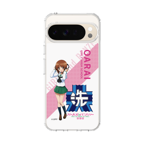 スリムプロテクションケース［ ガールズ＆パンツァー - 西住 みほ - 丸フォント ］