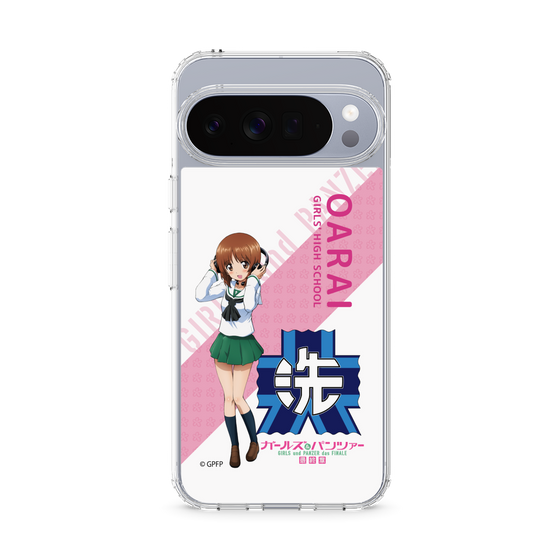 スリムプロテクションケース［ ガールズ＆パンツァー - 西住 みほ - 丸フォント ］