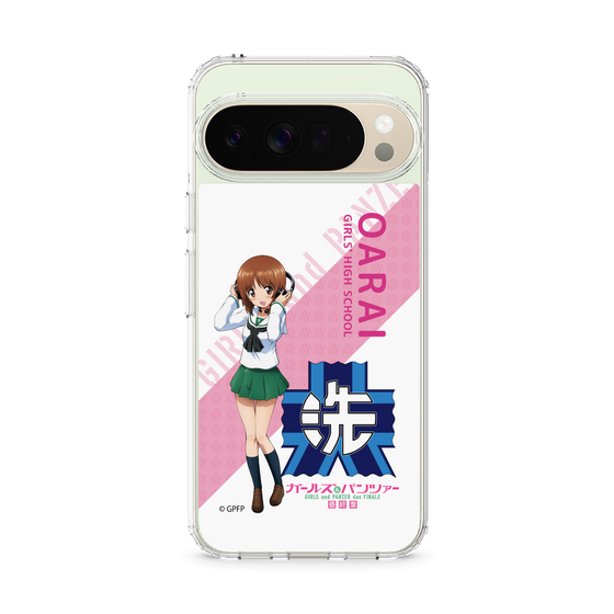 スリムプロテクションケース［ ガールズ＆パンツァー - 西住 みほ - 丸フォント ］