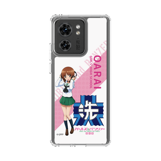 スリムプロテクションケース［ ガールズ＆パンツァー - 西住 みほ - 丸フォント ］