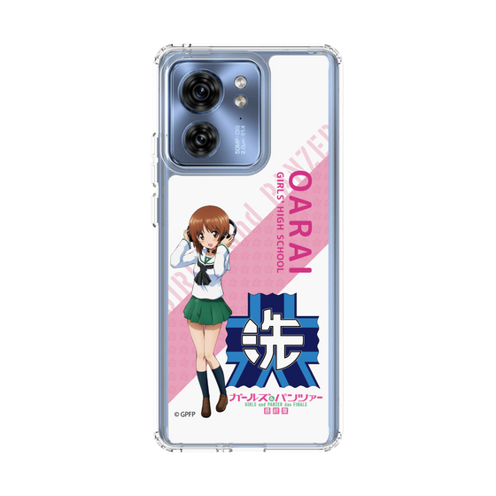 スリムプロテクションケース［ ガールズ＆パンツァー - 西住 みほ - 丸フォント ］