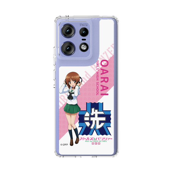 スリムプロテクションケース［ ガールズ＆パンツァー - 西住 みほ - 丸フォント ］