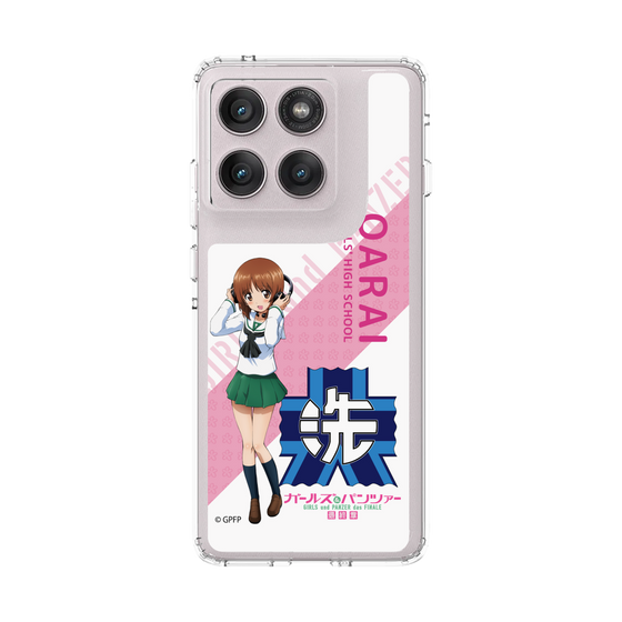 スリムプロテクションケース［ ガールズ＆パンツァー - 西住 みほ - 丸フォント ］