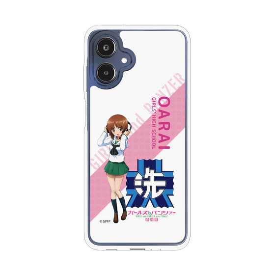 スリムプロテクションケース［ ガールズ＆パンツァー - 西住 みほ - 丸フォント ］
