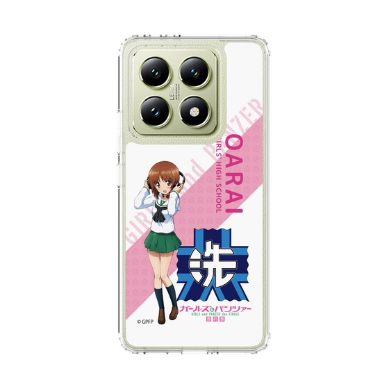 スリムプロテクションケース［ ガールズ＆パンツァー - 西住 みほ - 丸フォント ］