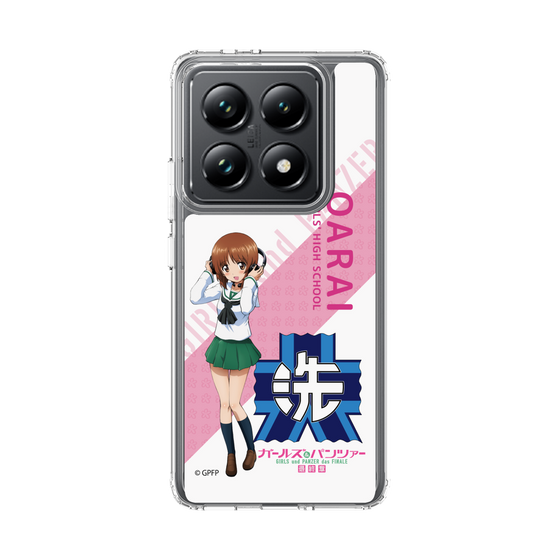 スリムプロテクションケース［ ガールズ＆パンツァー - 西住 みほ - 丸フォント ］