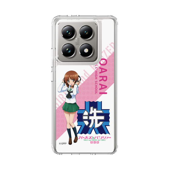スリムプロテクションケース［ ガールズ＆パンツァー - 西住 みほ - 丸フォント ］