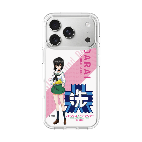 スリムプロテクションケース［ ガールズ＆パンツァー - 河嶋 桃 - 丸フォント ］