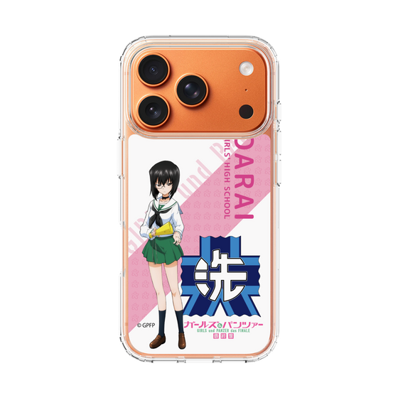 スリムプロテクションケース［ ガールズ＆パンツァー - 河嶋 桃 - 丸フォント ］