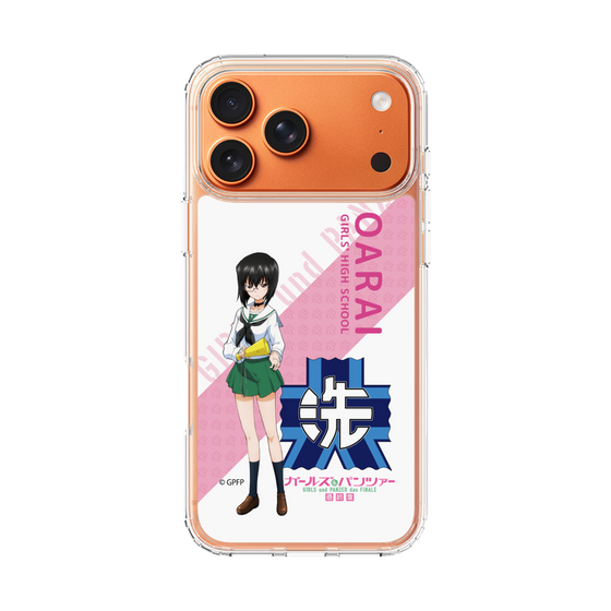 スリムプロテクションケース［ ガールズ＆パンツァー - 河嶋 桃 - 丸フォント ］