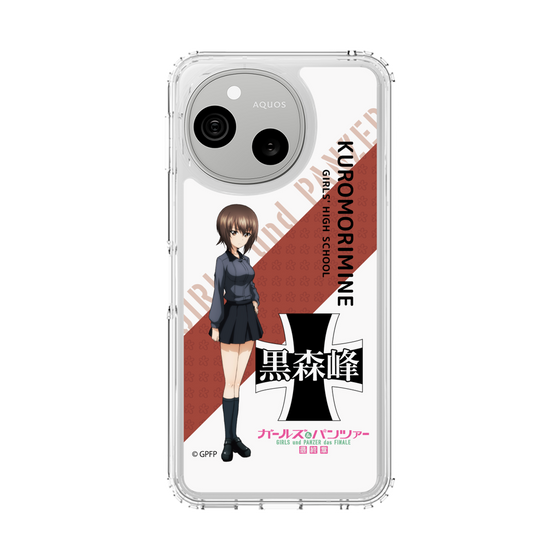 スリムプロテクションケース［ ガールズ＆パンツァー - 西住 まほ - 丸フォント ］