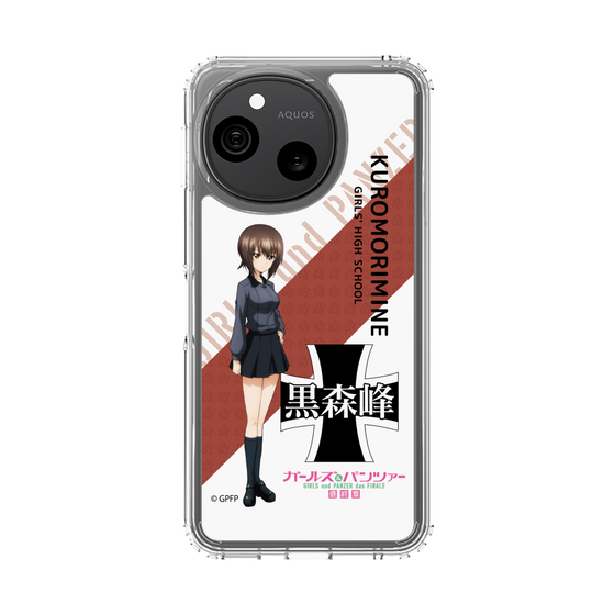 スリムプロテクションケース［ ガールズ＆パンツァー - 西住 まほ - 丸フォント ］