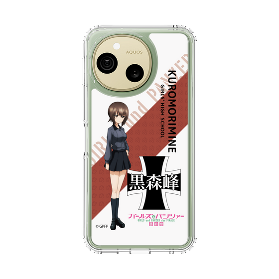 スリムプロテクションケース［ ガールズ＆パンツァー - 西住 まほ - 丸フォント ］