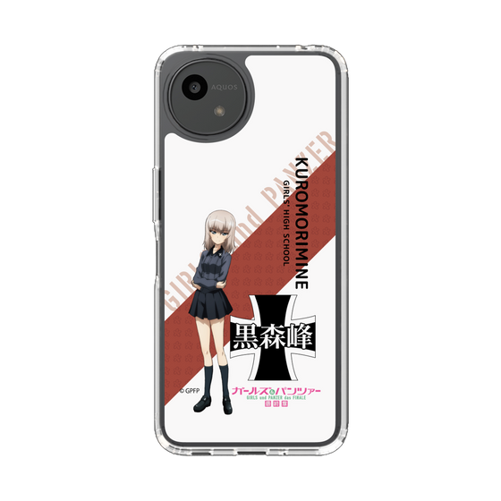 スリムプロテクションケース［ ガールズ＆パンツァー - 逸見 エリカ - 丸フォント ］