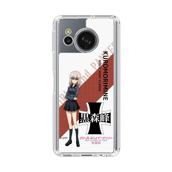 スリムプロテクションケース［ ガールズ＆パンツァー - 逸見 エリカ - 丸フォント ］