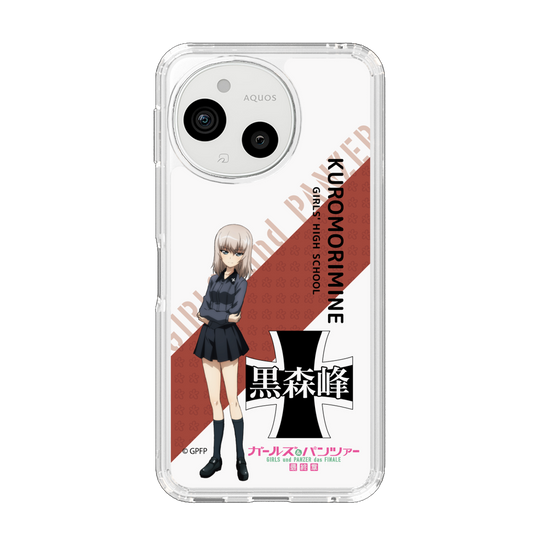 スリムプロテクションケース［ ガールズ＆パンツァー - 逸見 エリカ - 丸フォント ］