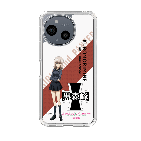 スリムプロテクションケース［ ガールズ＆パンツァー - 逸見 エリカ - 丸フォント ］