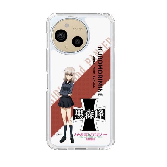 スリムプロテクションケース［ ガールズ＆パンツァー - 逸見 エリカ - 丸フォント ］