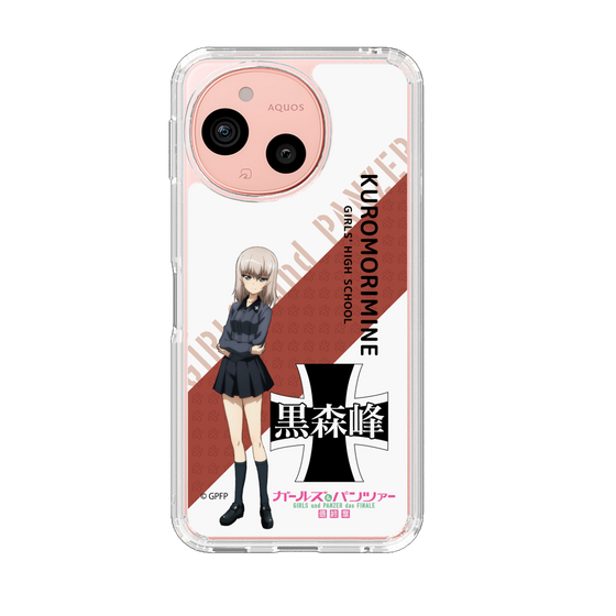 スリムプロテクションケース［ ガールズ＆パンツァー - 逸見 エリカ - 丸フォント ］