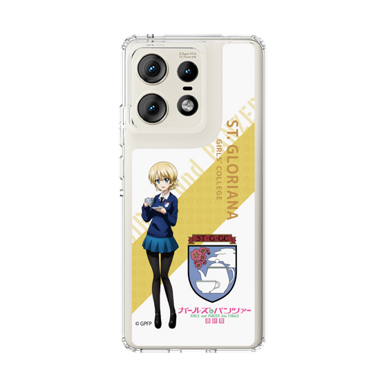 スリムプロテクションケース［ ガールズ＆パンツァー - ダージリン - 丸フォント ］