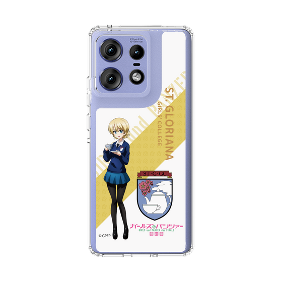 スリムプロテクションケース［ ガールズ＆パンツァー - ダージリン - 丸フォント ］