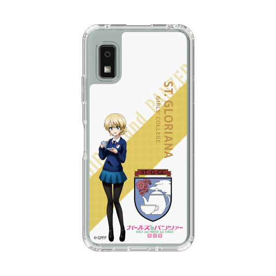 スリムプロテクションケース［ ガールズ＆パンツァー - ダージリン - 丸フォント ］