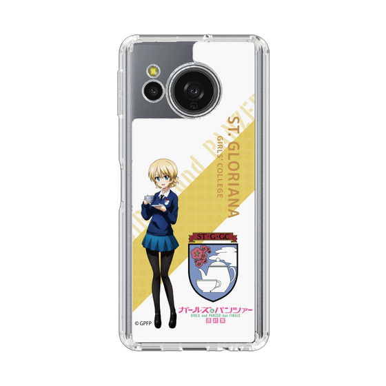 スリムプロテクションケース［ ガールズ＆パンツァー - ダージリン - 丸フォント ］