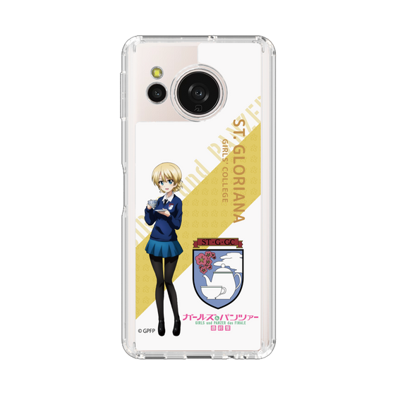 スリムプロテクションケース［ ガールズ＆パンツァー - ダージリン - 丸フォント ］