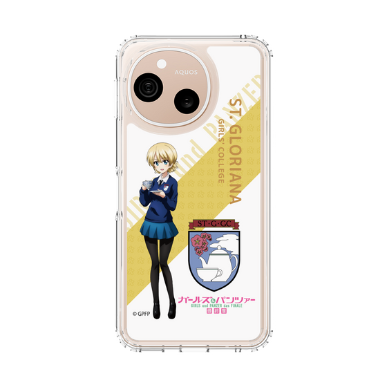 スリムプロテクションケース［ ガールズ＆パンツァー - ダージリン - 丸フォント ］