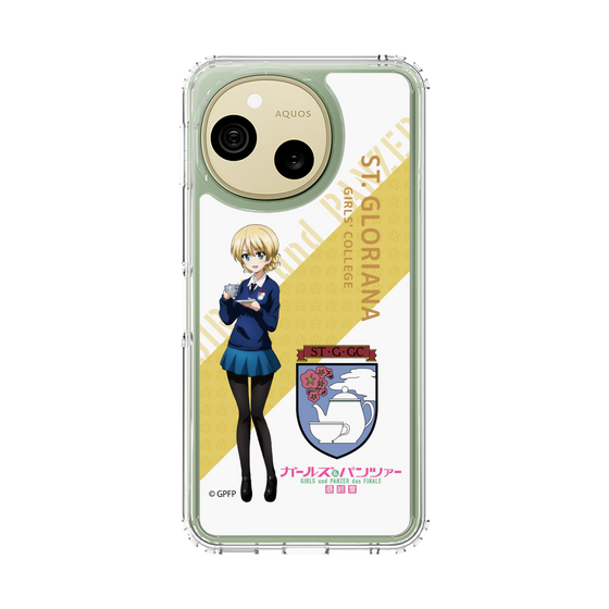 スリムプロテクションケース［ ガールズ＆パンツァー - ダージリン - 丸フォント ］