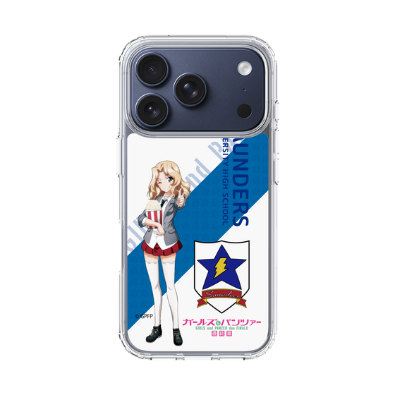 スリムプロテクションケース［ ガールズ＆パンツァー - ケイ - 丸フォント ］