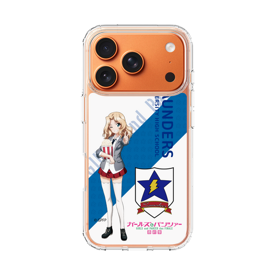 スリムプロテクションケース［ ガールズ＆パンツァー - ケイ - 丸フォント ］