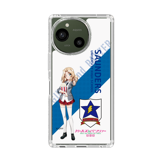 スリムプロテクションケース［ ガールズ＆パンツァー - ケイ - 丸フォント ］