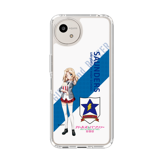 スリムプロテクションケース［ ガールズ＆パンツァー - ケイ - 丸フォント ］