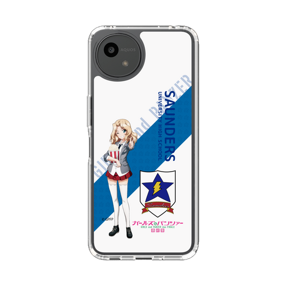 スリムプロテクションケース［ ガールズ＆パンツァー - ケイ - 丸フォント ］