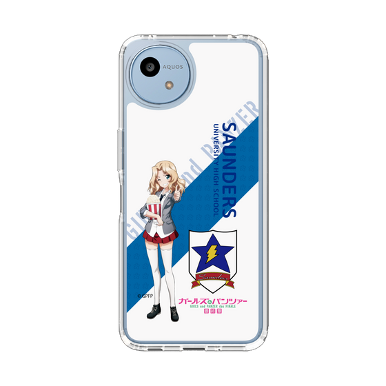 スリムプロテクションケース［ ガールズ＆パンツァー - ケイ - 丸フォント ］