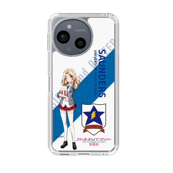 スリムプロテクションケース［ ガールズ＆パンツァー - ケイ - 丸フォント ］