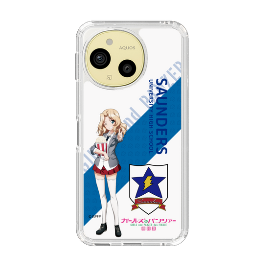 スリムプロテクションケース［ ガールズ＆パンツァー - ケイ - 丸フォント ］