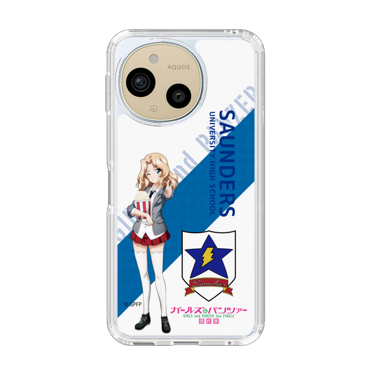 スリムプロテクションケース［ ガールズ＆パンツァー - ケイ - 丸フォント ］