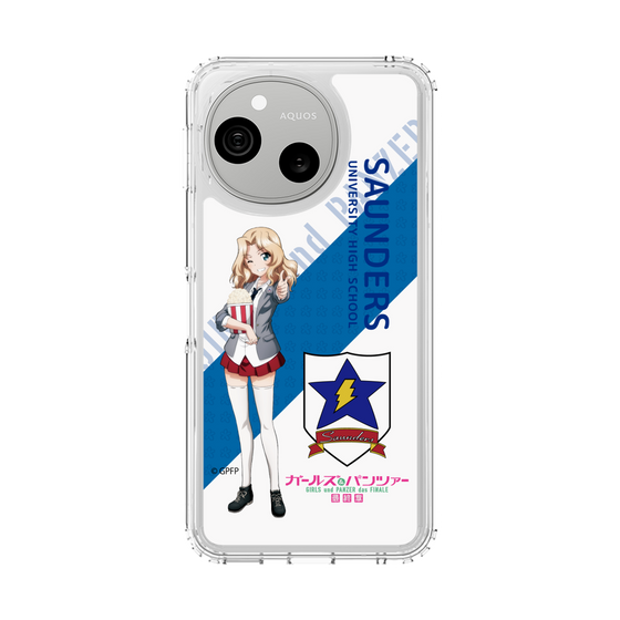 スリムプロテクションケース［ ガールズ＆パンツァー - ケイ - 丸フォント ］