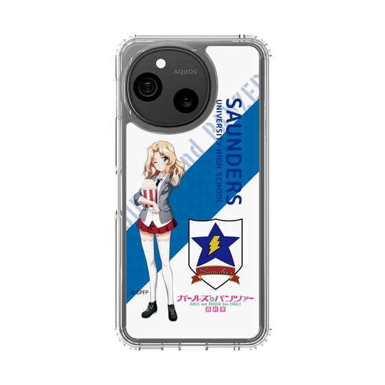 スリムプロテクションケース［ ガールズ＆パンツァー - ケイ - 丸フォント ］