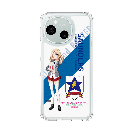 スリムプロテクションケース［ ガールズ＆パンツァー - ケイ - 丸フォント ］