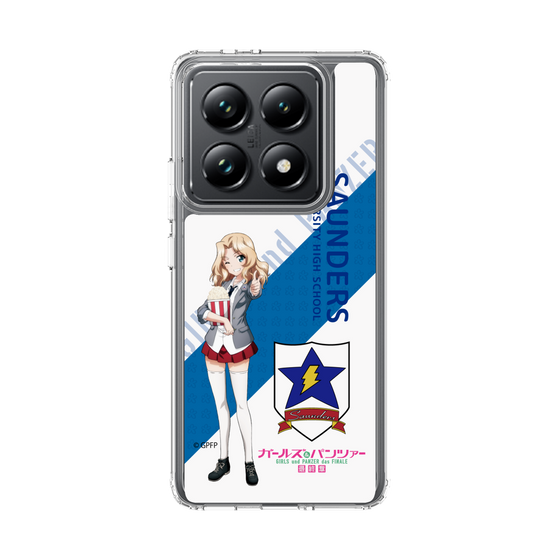 スリムプロテクションケース［ ガールズ＆パンツァー - ケイ - 丸フォント ］