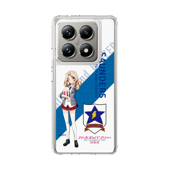スリムプロテクションケース［ ガールズ＆パンツァー - ケイ - 丸フォント ］