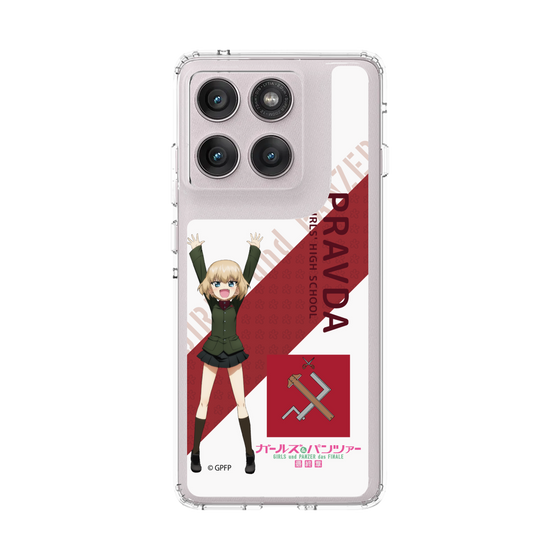 スリムプロテクションケース［ ガールズ＆パンツァー - カチューシャ - 丸フォント ］