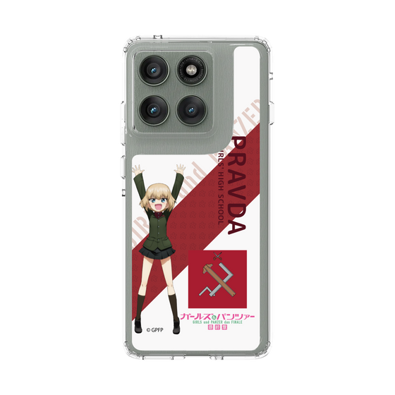 スリムプロテクションケース［ ガールズ＆パンツァー - カチューシャ - 丸フォント ］