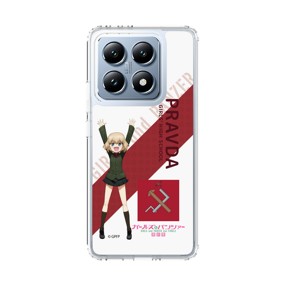 スリムプロテクションケース［ ガールズ＆パンツァー - カチューシャ - 丸フォント ］