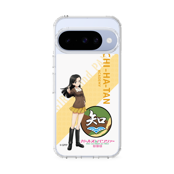 スリムプロテクションケース［ ガールズ＆パンツァー - 西 絹代 - 丸フォント ］