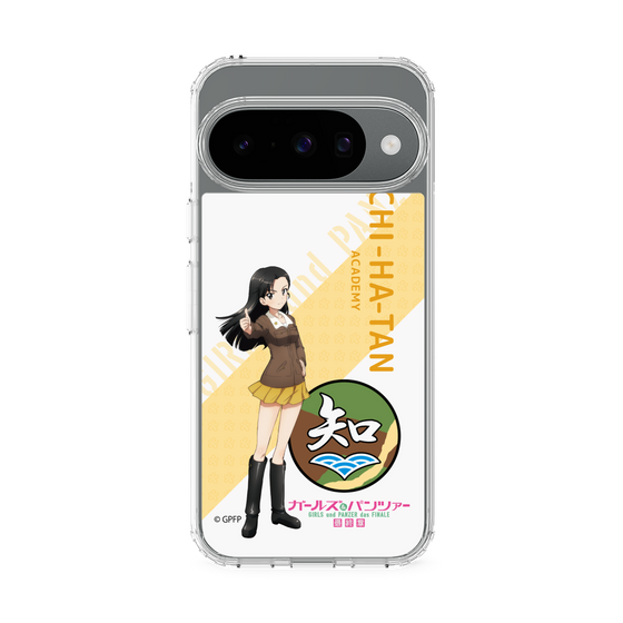 スリムプロテクションケース［ ガールズ＆パンツァー - 西 絹代 - 丸フォント ］